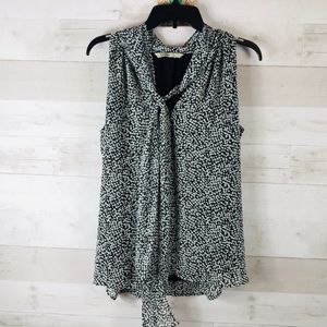 Old Navy Black and White Blouse